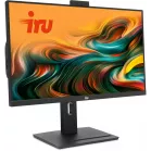 Моноблок IRU 23IM 23.8" Full HD i5 12450H (2) 16Gb SSD512Gb UHDG без ОС GbitEth WiFi BT 90W Cam черный 1920x1080