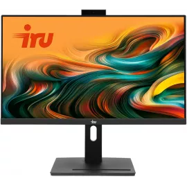 Моноблок IRU 23IM 23.8" Full HD i5 12450H (2) 16Gb SSD512Gb UHDG Windows 11 Pro GbitEth WiFi BT 90W Cam черный 1920x1080