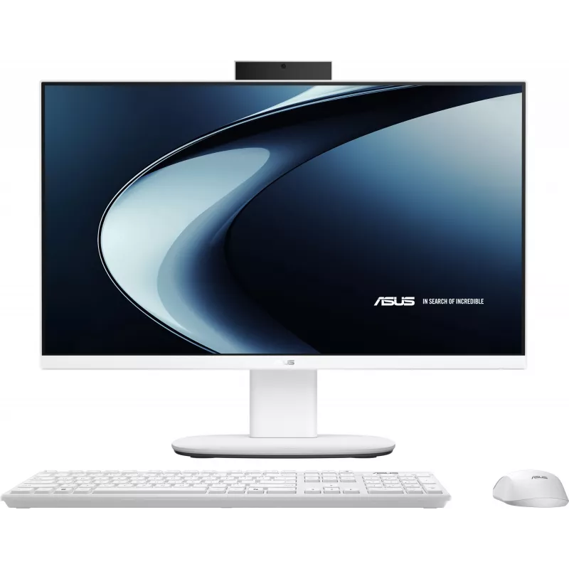 Моноблок Asus VM640KA-WPC0090 23.8" Full HD Ryzen AI 7 350 (2) 32Gb SSD1Tb Radeon 860M без ОС GbitEth WiFi BT 120W клавиатура мышь Cam белый 1920x1080