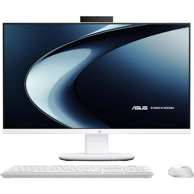 Моноблок Asus VM670KA-WPE0030 27" Full HD Ryzen AI 7 350 (2) 32Gb SSD1Tb Radeon 860M без ОС GbitEth WiFi BT 120W клавиатура мышь Cam белый 1920x1080