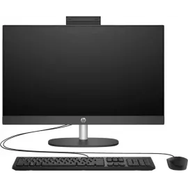 Моноблок HP ProOne 240 G10 23.8" Full HD i7 1355U (1.7) 16Gb SSD512Gb UHDG FreeDOS GbitEth WiFi BT 90W клавиатура мышь Cam черный 1920x1080