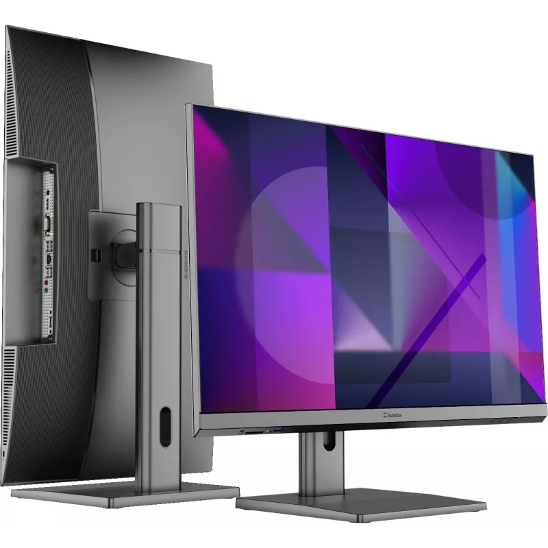 Моноблок Kvadra A27 27" Full HD i5 13400 (2.5) 16Gb 512Gb SSD256Gb UHDG 730 без ОС GbitEth WiFi BT 180W Cam черный 1920x1080 (RUS)