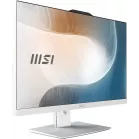 Моноблок MSI Modern AM242P 1M-1024XRU 23.8" Full HD Core 5 120U (1.4) 8Gb SSD512Gb HDG без ОС GbitEth WiFi BT 120W клавиатура мышь Cam белый 1920x1080