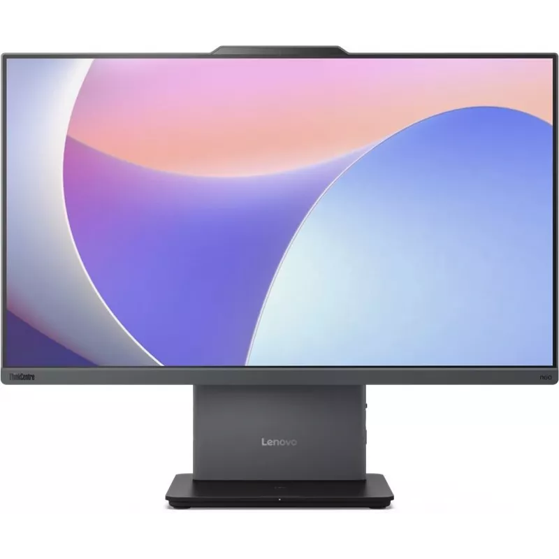 Моноблок Lenovo ThinkCentre neo 50a G5 23.8" Full HD Core 7 240H (2.5) 16Gb SSD512Gb Graphics без ОС GbitEth WiFi BT 90W клавиатура мышь Cam серый 1920x1080