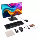 Моноблок Digma Action 23.8" Full HD Ryzen 5 3500U (2.1) 8Gb SSD256Gb Vega 8 Windows 11 Pro GbitEth WiFi BT 90W клавиатура мышь Cam черный 1920x1080 (RUS)
