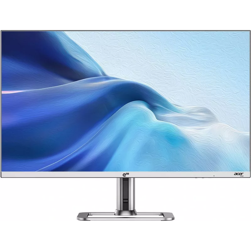Моноблок Acer Gadget E10 ERAIO 27" 2K Ryzen 7 8745HS (3.8) 16Gb SSD512Gb 780M Windows 11 Pro GbitEth WiFi BT 120W клавиатура мышь Cam серебристый/черный 2560x1440