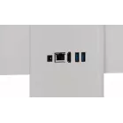 Моноблок Osio BaseLine B240i-024w 23.8" Full HD i3 1115G4 (3) 16Gb SSD512Gb UHDG без ОС GbitEth WiFi BT 84W Cam белый 1920x1080 (RUS)