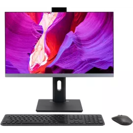 Моноблок Digma Pro Unity 23.8" Full HD i3 1215U (1.2) 16Gb SSD256Gb UHDG CR Windows 11 Pro GbitEth WiFi BT 90W клавиатура мышь Cam серый/черный 1920x1080 (RUS)