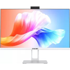 Моноблок Chuwi Unitech 24 23.8" Full HD i3 1220P (1.5) 16Gb SSD512Gb UHDG Windows 11 Pro GbitEth WiFi BT 90W клавиатура мышь Cam белый/серебристый 1920x1080