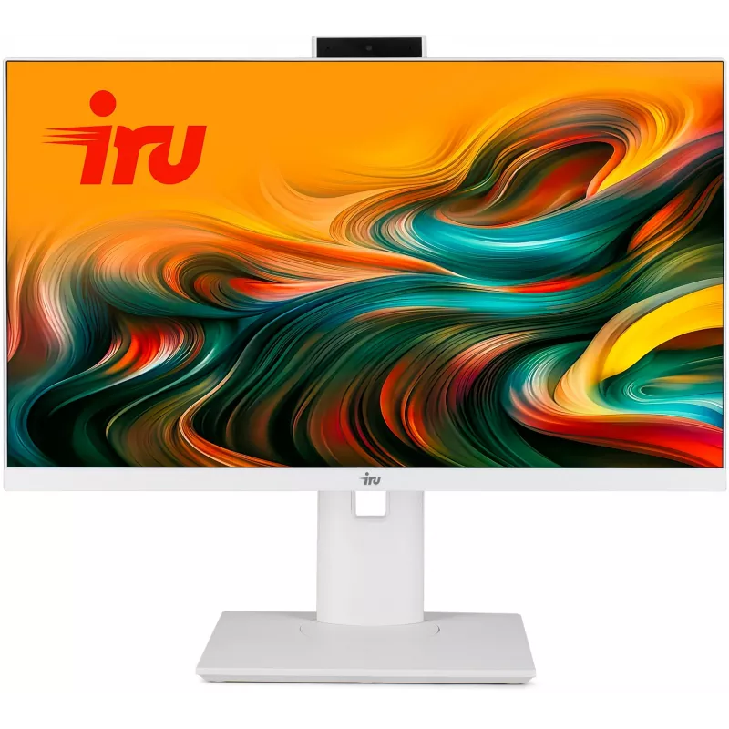 Моноблок IRU Tactio 23IW 23.8" Full HD i5 1235U (1.3) 16Gb SSD512Gb Iris Xe CR без ОС GbitEth WiFi BT 65W Cam белый 1920x1080 (RUS)