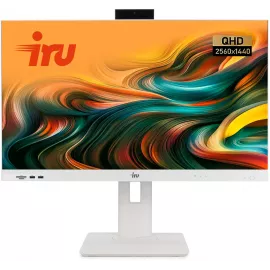 Моноблок IRU Strato 27IW 27" QHD i5 1235U (1.3) 16Gb SSD512Gb UHDG CR без ОС GbitEth WiFi BT 65W Cam белый 2560x1440 (RUS)