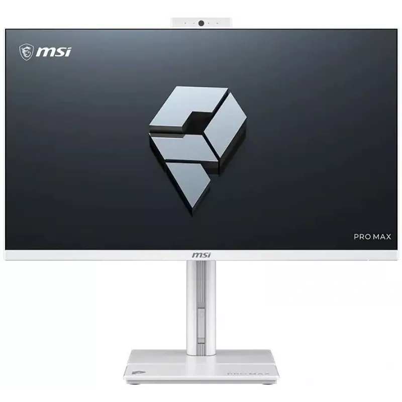 Моноблок MSI Pro MAX 27P Z 8MG-008 27" Full HD Ryzen 5 220 (3.2) 16Gb SSD512Gb Radeon 740M без ОС GbitEth WiFi BT клавиатура мышь Cam белый 1920x1080