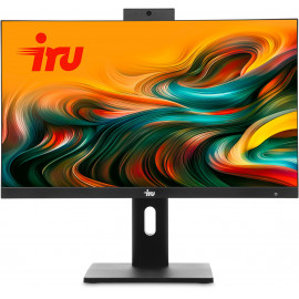 Моноблок IRU Tactio 23IP 23.8" Full HD i3 14100 (3.5) 16Gb SSD480Gb UHDG 730 Windows 11 Pro 64 WiFi BT 120W Cam черный 1920x1080 (RUS)