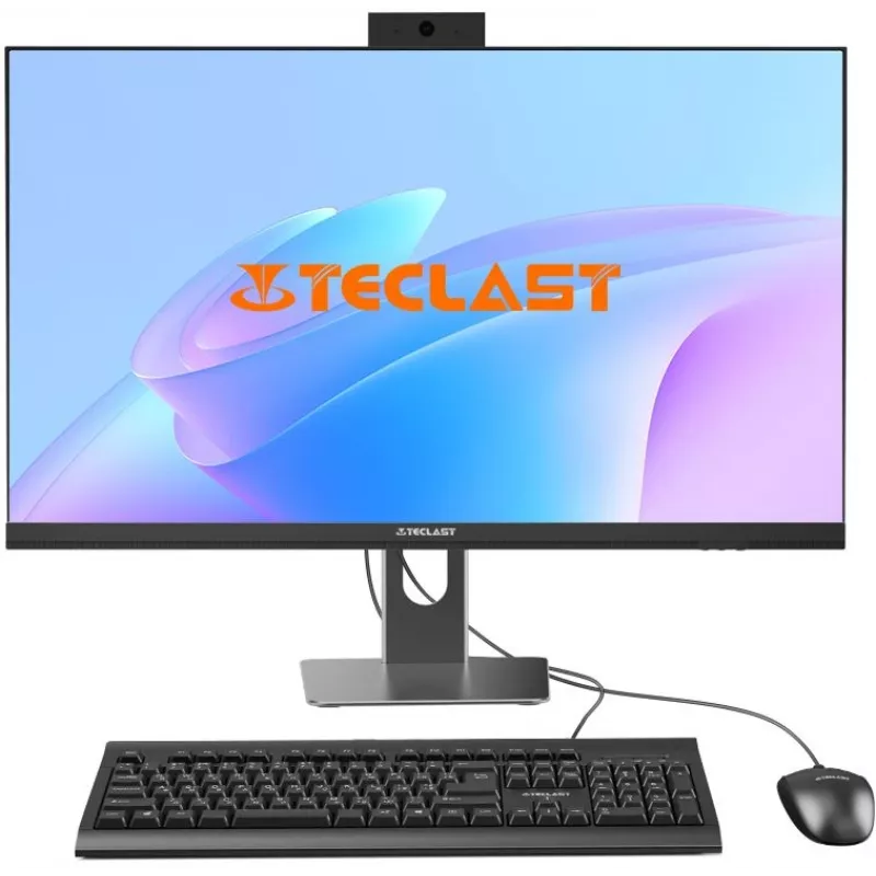 Моноблок Teclast T27 Air 27" 2K i5 12450H (2) 16Gb SSD512Gb UHDG CR Windows 11 Pro GbitEth WiFi BT 120W клавиатура мышь Cam черный 2560x1440
