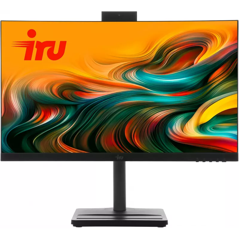 Моноблок IRU Tactio 24ID5 24.5" Full HD i5 12400 (2.5) 16Gb SSD512Gb UHDG 730 Windows 11 Pro 64 GbitEth WiFi BT 120W Cam черный 1920x1080 (RUS)