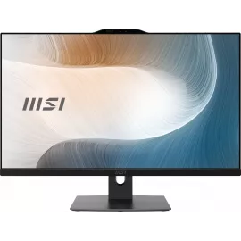 Моноблок MSI Modern AM272P 1MA-1492XRU 27" Full HD Core 3 100U (1.2) 8Gb SSD500Gb Graphics без ОС GbitEth WiFi BT 120W клавиатура мышь Cam черный 1920x1080
