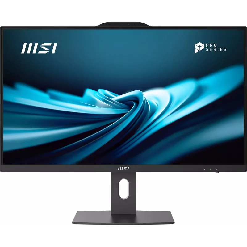 Моноблок MSI Pro AP272P 14M-1208XRU 27" Full HD i5 14400 (2.5) 16Gb SSD512Gb UHDG 730 без ОС GbitEth WiFi BT 120W клавиатура мышь Cam черный 1920x1080