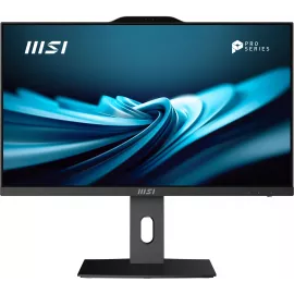 Моноблок MSI Pro AP242P 14M-1213RU 23.8" Full HD i5 14400 (2.5) 16Gb SSD512Gb UHDG 730 Windows 11 Pro GbitEth WiFi BT 120W клавиатура мышь Cam черный 1920x1080