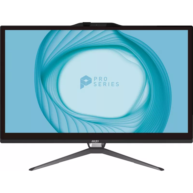Моноблок MSI Pro AP222T 14M-680XRU 21.5" Full HD Touch i5 14400 (2.5) 16Gb SSD500Gb UHDG 730 CR без ОС 2xGbitEth WiFi BT 120W клавиатура мышь Cam черный 1920x1080
