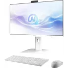 Моноблок MSI Modern AM273QP AI 1UM-451XRU 27" WQHD Core Ultra 7 155H (1.4) 16Gb SSD1Tb Arc graphics CR без ОС 2.5xGbitEth WiFi BT 150W клавиатура мышь Cam белый 2560x1440