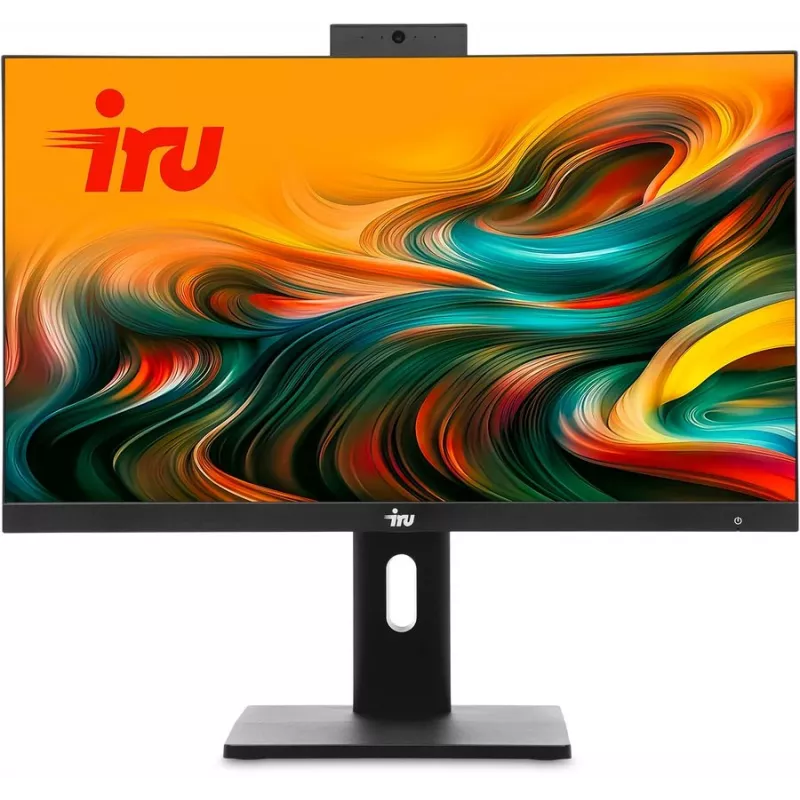 Моноблок IRU Tactio 23IP4 23.8" Full HD i3 14100 (3.5) 8Gb SSD256Gb UHDG 730 Windows 11 Pro 64 GbitEth WiFi BT 120W Cam черный 1920x1080 (RUS)