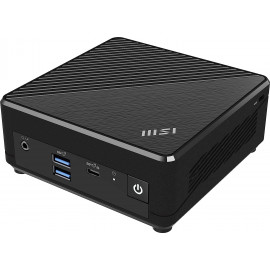 Неттоп MSI Cubi N ADL-019RU slim N100 (0.8) 4Gb SSD128Gb UHDG Windows 11 Professional GbitEth WiFi BT 65W черный (9S6-B0A911-019)