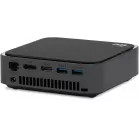 Неттоп IRU 310TLCN i5 1135G7 (2.4) 8Gb SSD256Gb Iris Xe Windows 11 Professional GbitEth WiFi BT черный (1975172)