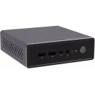 Неттоп Digma Pro Minimax U1 i5 1235U (1.3) 8Gb SSD256Gb UHDG Windows 11 Professional GbitEth WiFi BT 60W темно-серый/черный (DPP5-8CXW02)