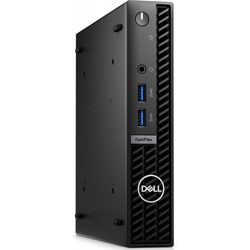 Неттоп Dell Optiplex 7010 Micro i7 13700T (1.4) 16Gb SSD512Gb UHDG 770 Linux Ubuntu GbitEth WiFi BT 260W мышь клавиатура черный (7010-7650)