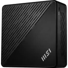 Неттоп MSI Cubi N ADL-018RU slim N-series N200 (1) 4Gb SSD128Gb UHDG Windows 11 Professional 2xGbitEth WiFi BT 65W черный (9S6-B0A911-211)