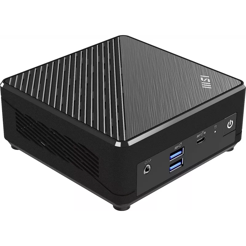 Неттоп MSI Cubi N ADL-019RU slim N-series N100 (0.8) 4Gb SSD128Gb UHDG Windows 11 Professional 2xGbitEth WiFi BT 65W черный (9S6-B0A911-220)