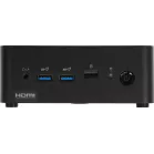 Неттоп MSI Cubi NUC 1M-052BRU Core 5 120U (1.4) Graphics CR без ОС 2xGbitEth WiFi BT 120W черный (936-B0B111-080)