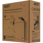 Неттоп MSI Cubi NUC 1M-052BRU Core 5 120U (1.4) Graphics CR без ОС 2xGbitEth WiFi BT 120W черный (936-B0B111-080)
