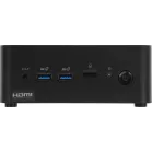 Неттоп MSI Cubi NUC 1M-053BRU Core 3 100U (1.2) Graphics CR без ОС 2xGbitEth WiFi BT 120W черный (936-B0B111-081)