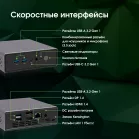 Неттоп Digma Pro Minimax U1 i3 1215U (1.2) 16Gb SSD512Gb UHDG Windows 11 Pro GbitEth WiFi BT 60W темно-серый/черный (DPP3-ADXW03)