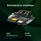 Неттоп Digma Pro Minimax U1 i5 1235U (1.3) 16Gb SSD512Gb Iris Xe Windows 11 Pro GbitEth WiFi BT 60W темно-серый/черный (DPP5-ADXW05)