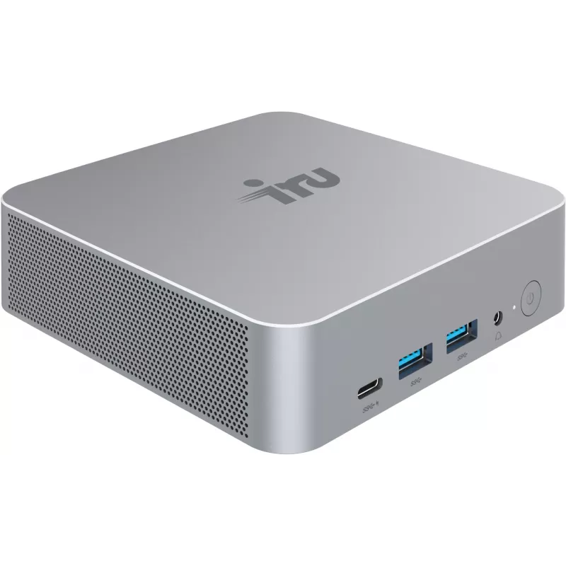 Неттоп IRU Tactio 515 i3 1220P (1.5) 16Gb SSD512Gb UHDG без ОС 2xGbitEth WiFi BT 100W серый (2108514)