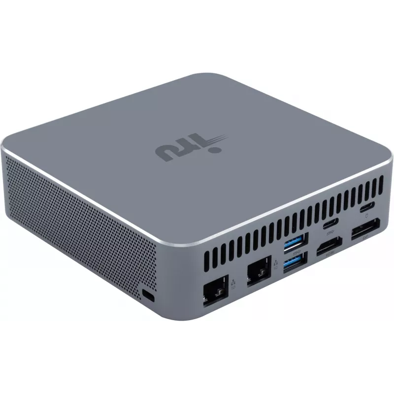 Неттоп IRU Tactio 515 i3 1220P (1.5) 16Gb SSD512Gb UHDG без ОС 2xGbitEth WiFi BT 100W серый (2108514)
