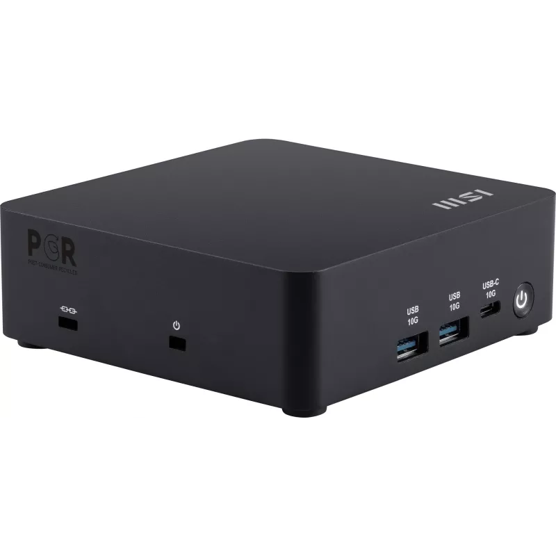 Неттоп MSI Cubi NUC AI 1UMG-064XRU Core Ultra 7 155H (1.4) 16Gb SSD1Tb Arc graphics без ОС 2x2.5GbitEth WiFi BT 120W черный (9S6-B20911-065)