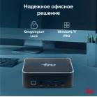 Неттоп IRU Tactio 525 Ryzen 7 6800H (3.2) 16Gb SSD1Tb 680M Windows 11 Pro GbitEth WiFi BT 120W черный (2113231)