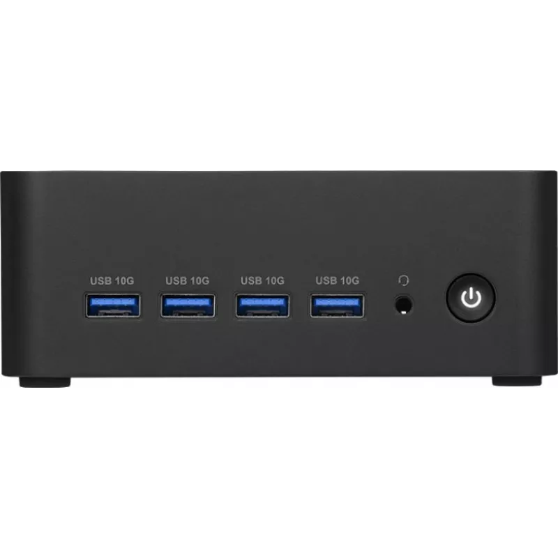 Неттоп MSI Cubi Z AI 8M-008XRU Ryzen 5 8645HS (4.3) 16Gb SSD512Gb 760M CR без ОС WiFi BT 120W (9S6-B03231-019)