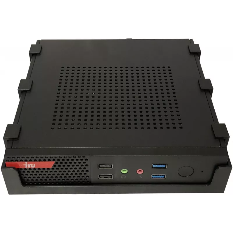Неттоп IRU Tactio 310H6ATF slim i5 12400 (2.5) 16Gb SSD512Gb UHDG 730 Windows 11 Pro GbitEth WiFi BT 120W черный (RUS) (2131390)