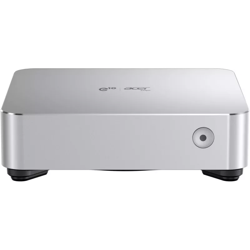 Неттоп Acer Gadget E10 ETBox1 i5 13500H (2.6) 16Gb SSD512Gb UHDG Windows 11 Pro 2x2.5GbitEth WiFi BT 120W серебристый/черный