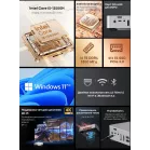 Неттоп Acer Gadget E10 ETBox1 i5 13500H (2.6) 16Gb SSD512Gb UHDG Windows 11 Pro 2x2.5GbitEth WiFi BT 120W серебристый/черный