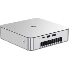 Неттоп Acer Gadget E10 ERBox X Ryzen 7 H 255 (3.8) 16Gb SSD512Gb 780M Windows 11 Pro 2x2.5GbitEth WiFi BT 120W серебристый