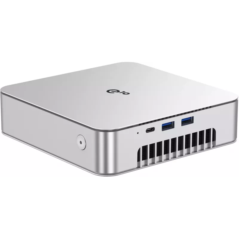 Неттоп Acer Gadget E10 ERBox X Ryzen 7 H 255 (3.8) 16Gb SSD512Gb 780M Windows 11 Pro 2x2.5GbitEth WiFi BT 120W серебристый