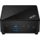 Неттоп MSI Cubi 5 1M-460BRU Core 7 150U (1.8) Graphics без ОС 2.5xGbitEth+1xGbitEth WiFi BT 65W черный (936-B0A821-460)