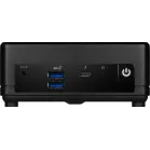 Неттоп MSI Cubi 5 1M-464BRU Core 3 100U (1.2) Graphics без ОС 2.5xGbitEth+1xGbitEth WiFi BT 65W черный (936-B0A821-464)
