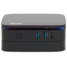 Неттоп IRU 110JLCN Cel N4500 (1.1) 8Gb SSD256Gb UHDG Windows 11 Pro GbitEth WiFi BT черный (2152163)