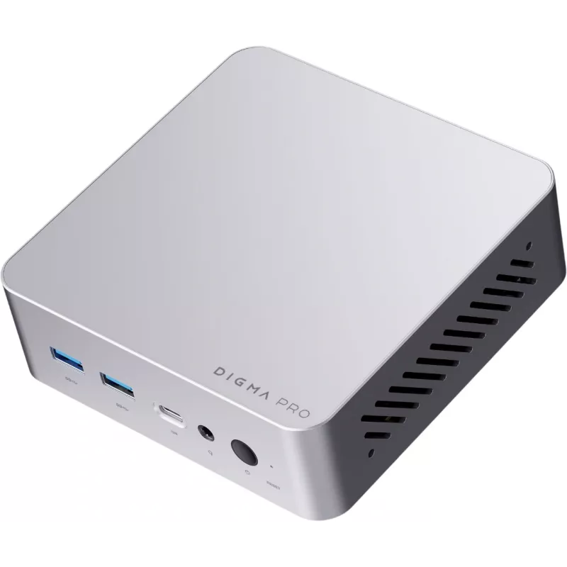 Неттоп Digma Pro Minimax X5 i5 13420H (2.1) 16Gb SSD512Gb UHDG Windows 11 Pro GbitEth WiFi BT 100W серебристый (DPP5-ADXW07)